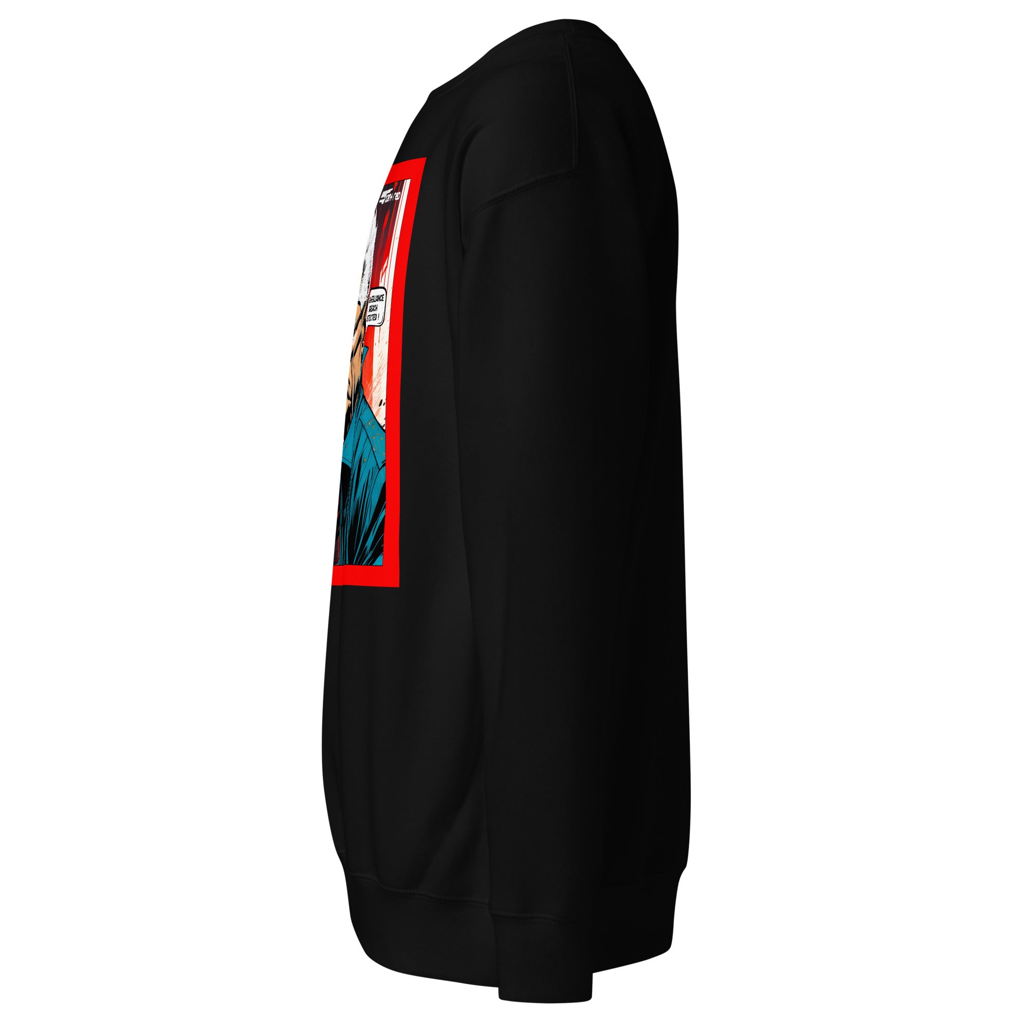 Unisex Premium Sweatshirt - Agent Red Cyberpunk Series v.11