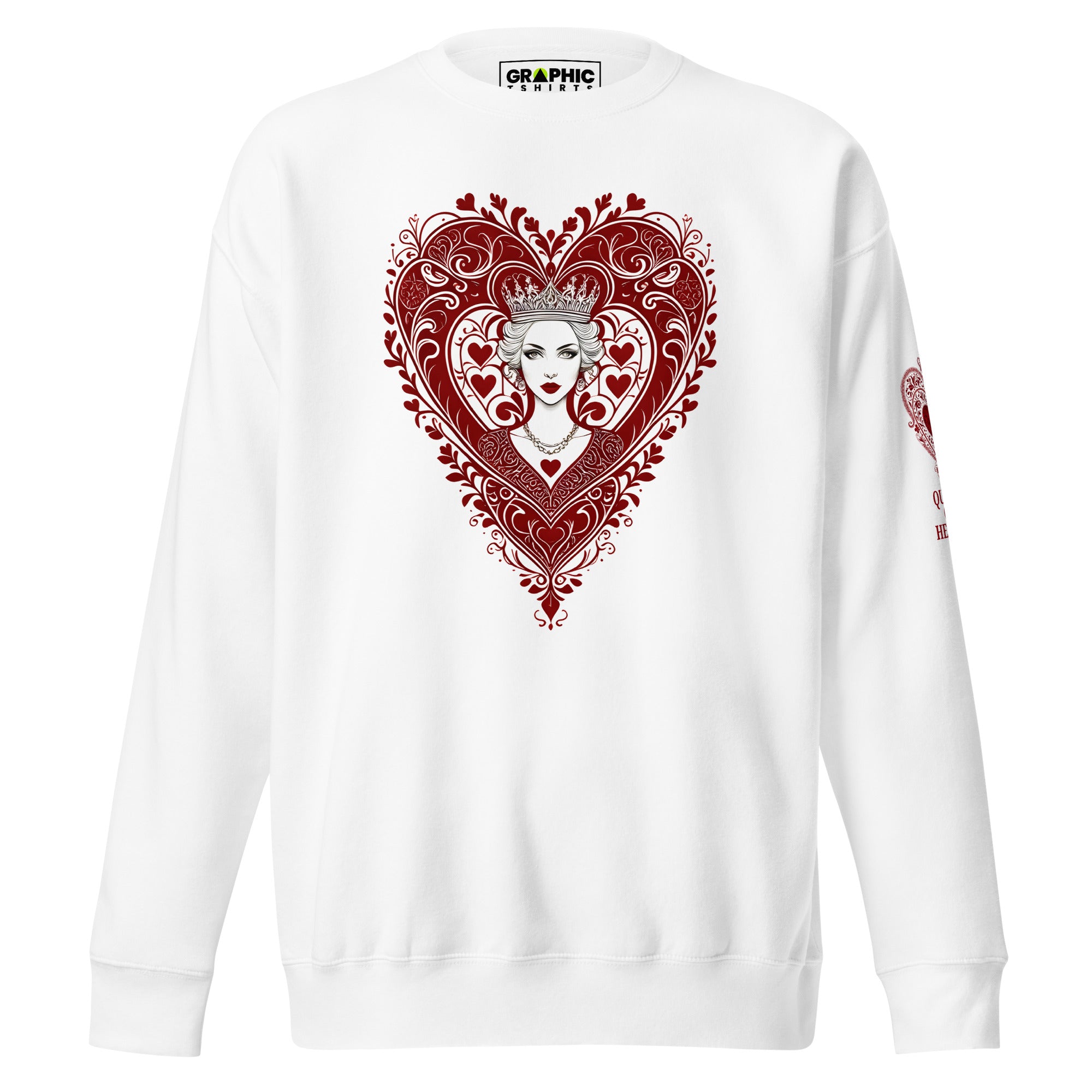 Unisex Premium Sweatshirt - Queen Of Hearts Series v.1