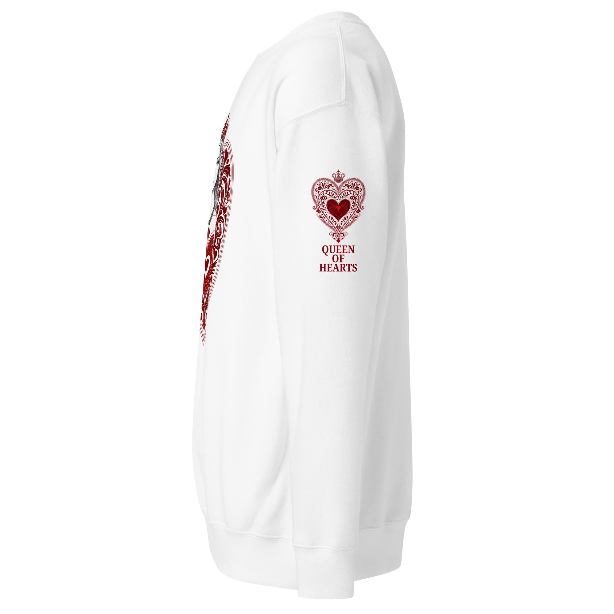 Unisex Premium Sweatshirt - Queen Of Hearts Series v.9