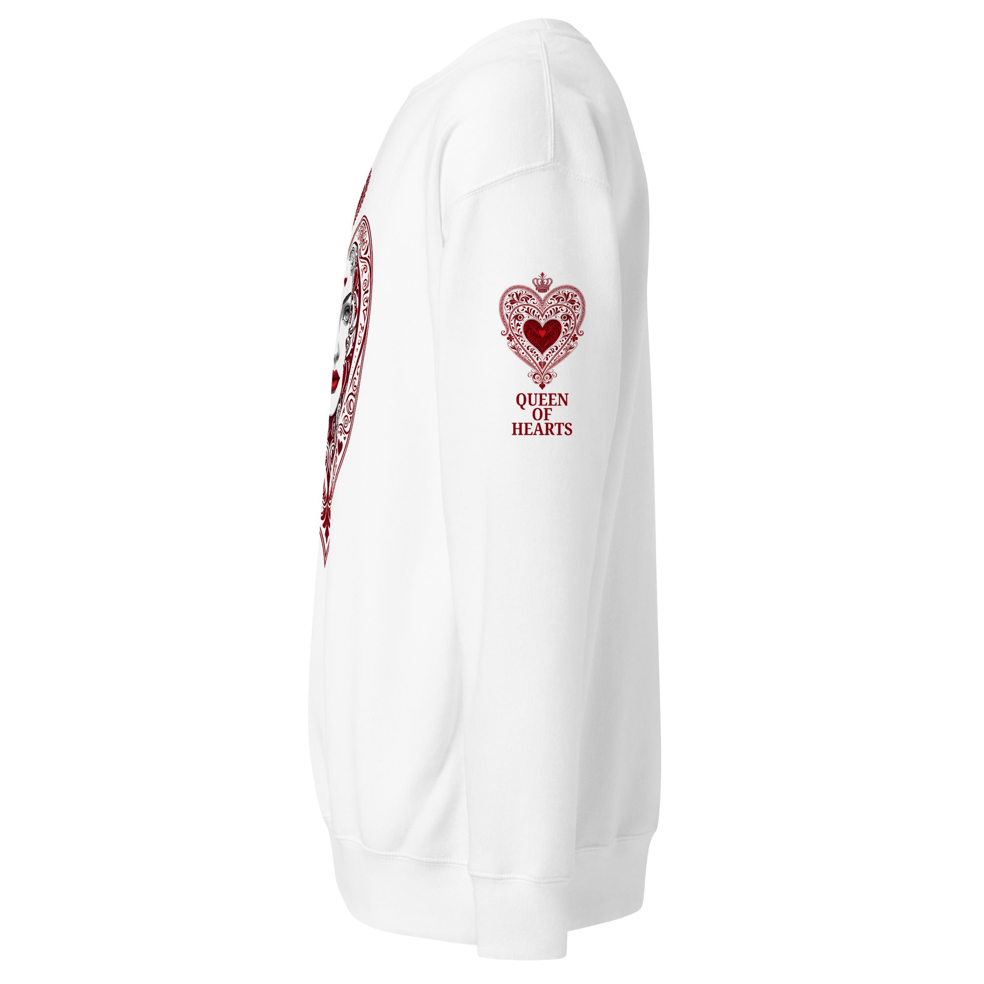 Unisex Premium Sweatshirt - Queen Of Hearts Series v.10