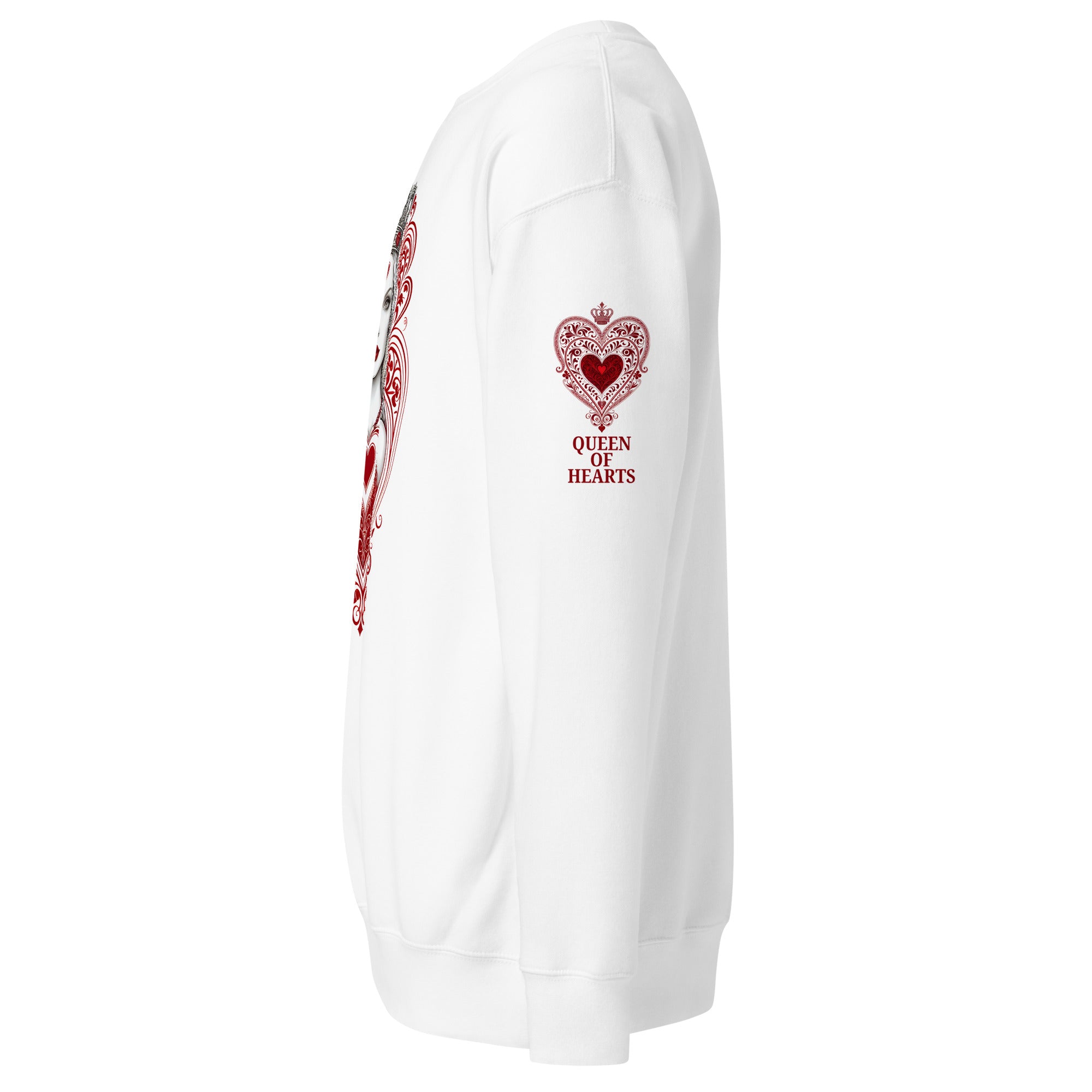 Unisex Premium Sweatshirt - Queen Of Hearts Series v.11
