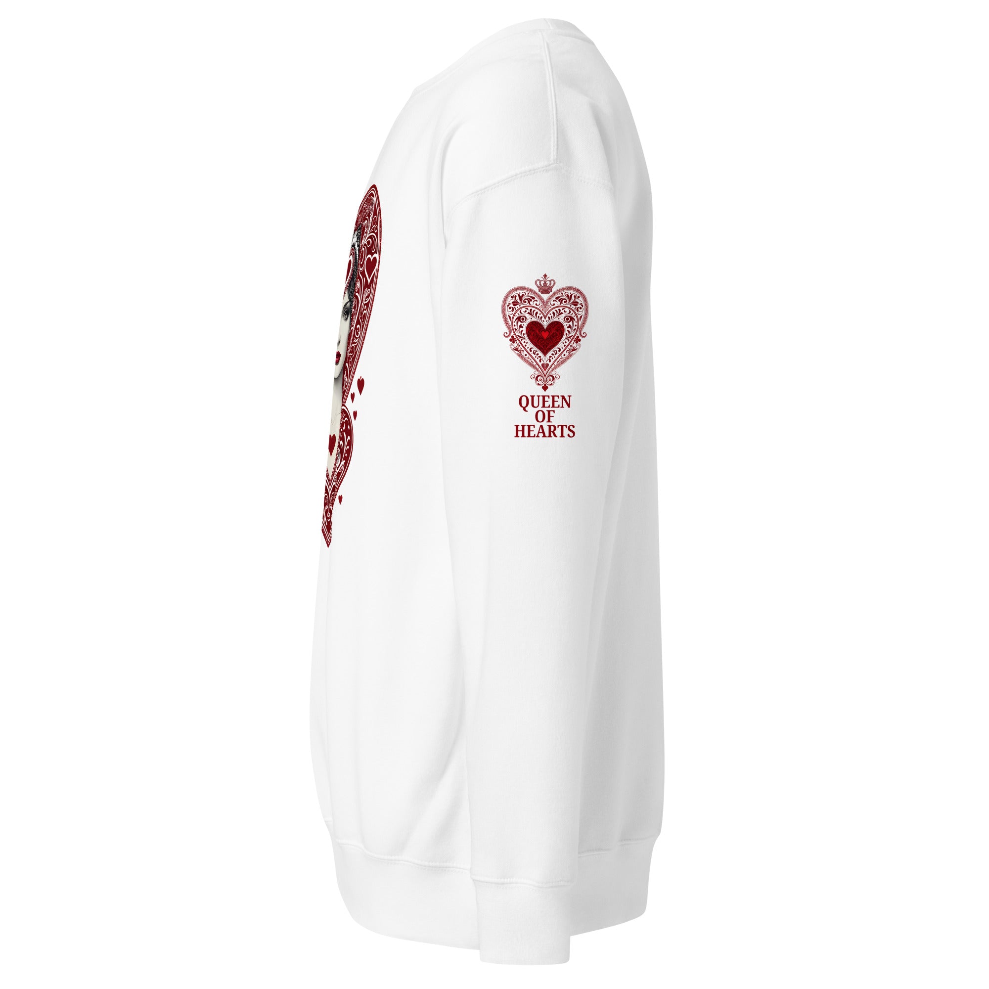 Unisex Premium Sweatshirt - Queen Of Hearts Series v.12