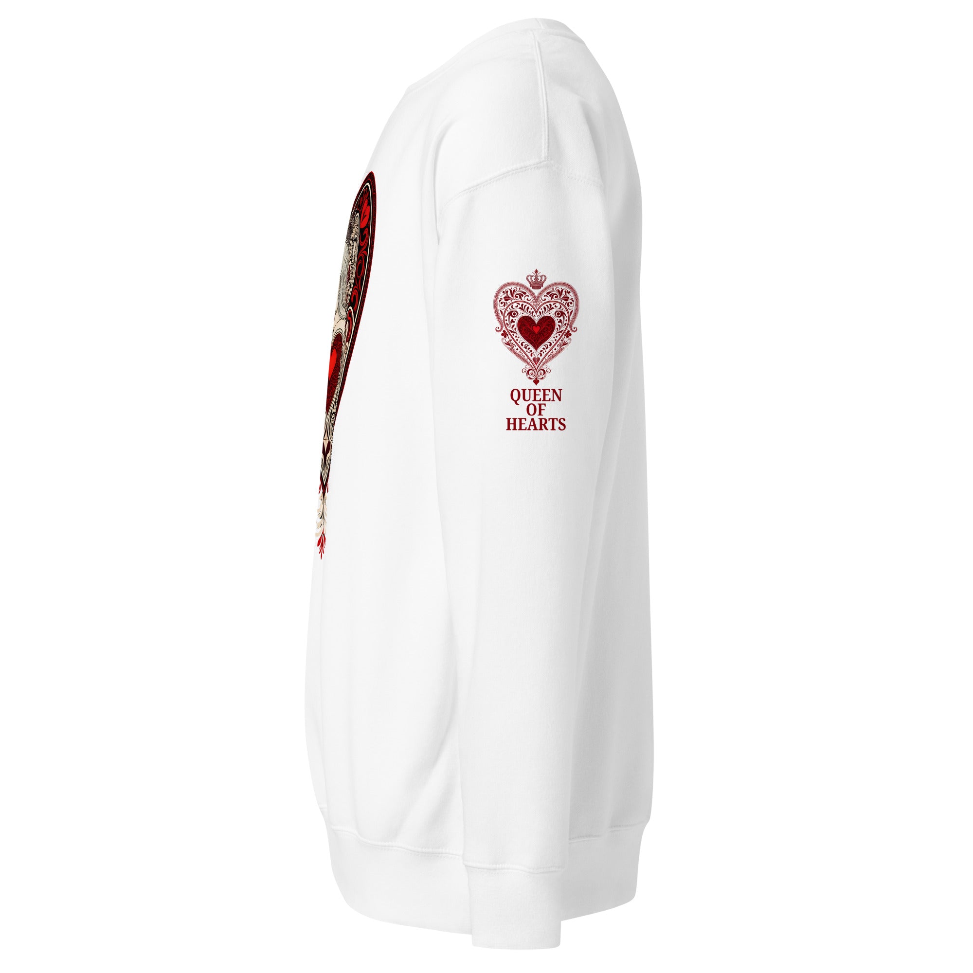 Unisex Premium Sweatshirt - Queen Of Hearts Series v.13