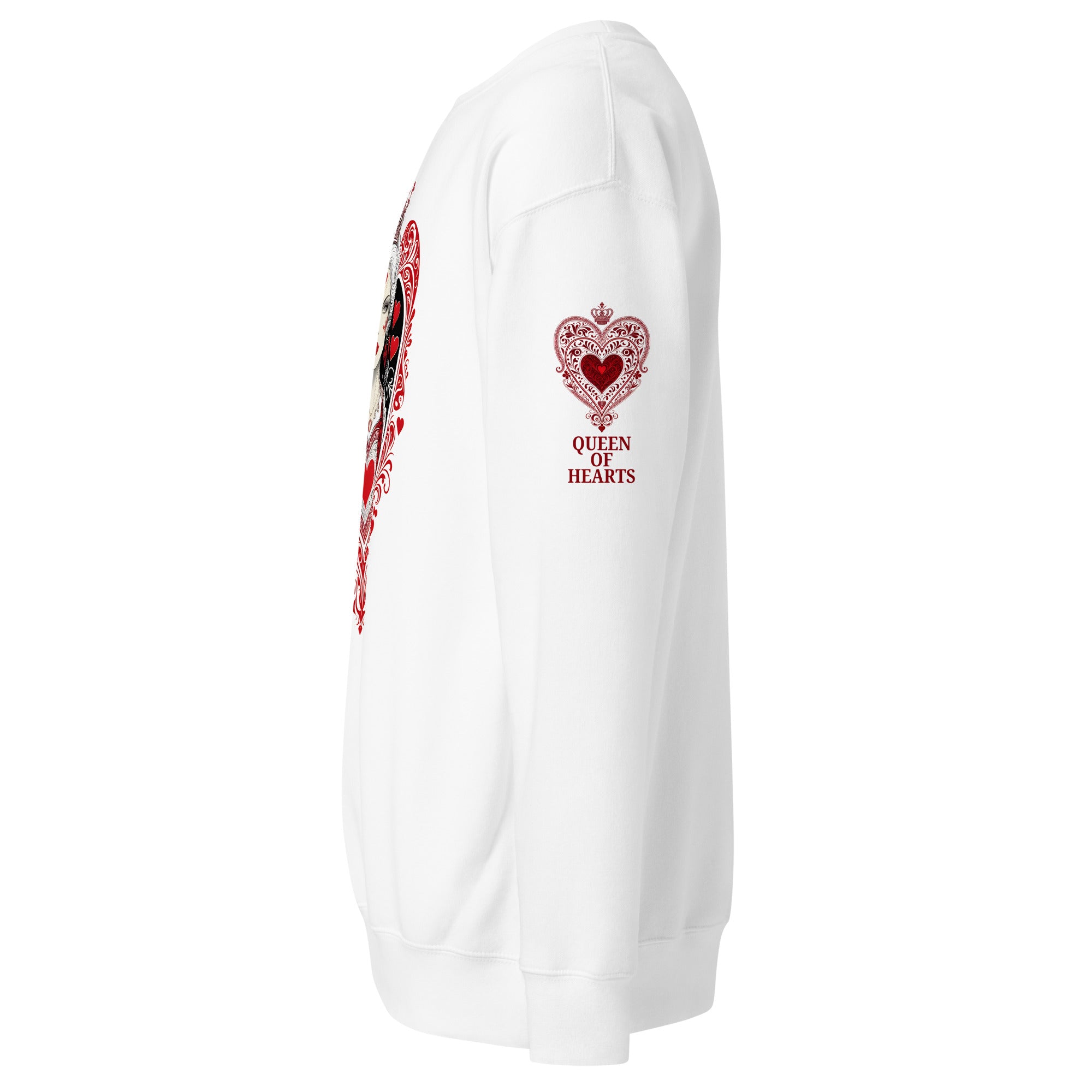 Unisex Premium Sweatshirt - Queen Of Hearts Series v.17