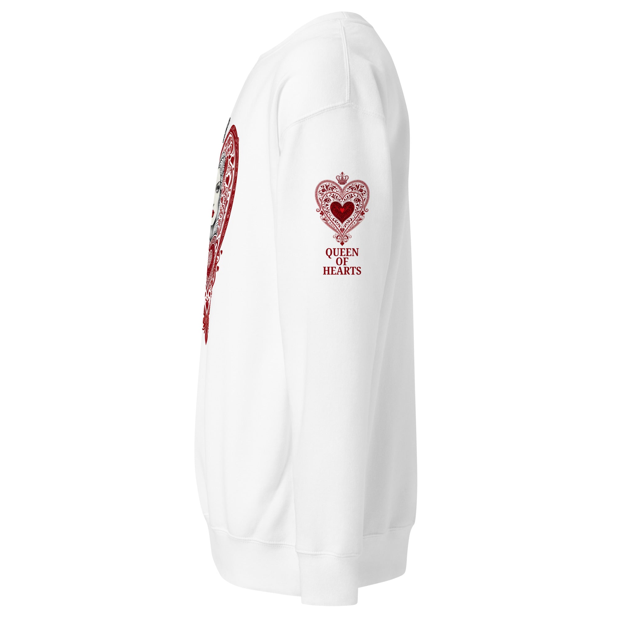Unisex Premium Sweatshirt - Queen Of Hearts Series v.18
