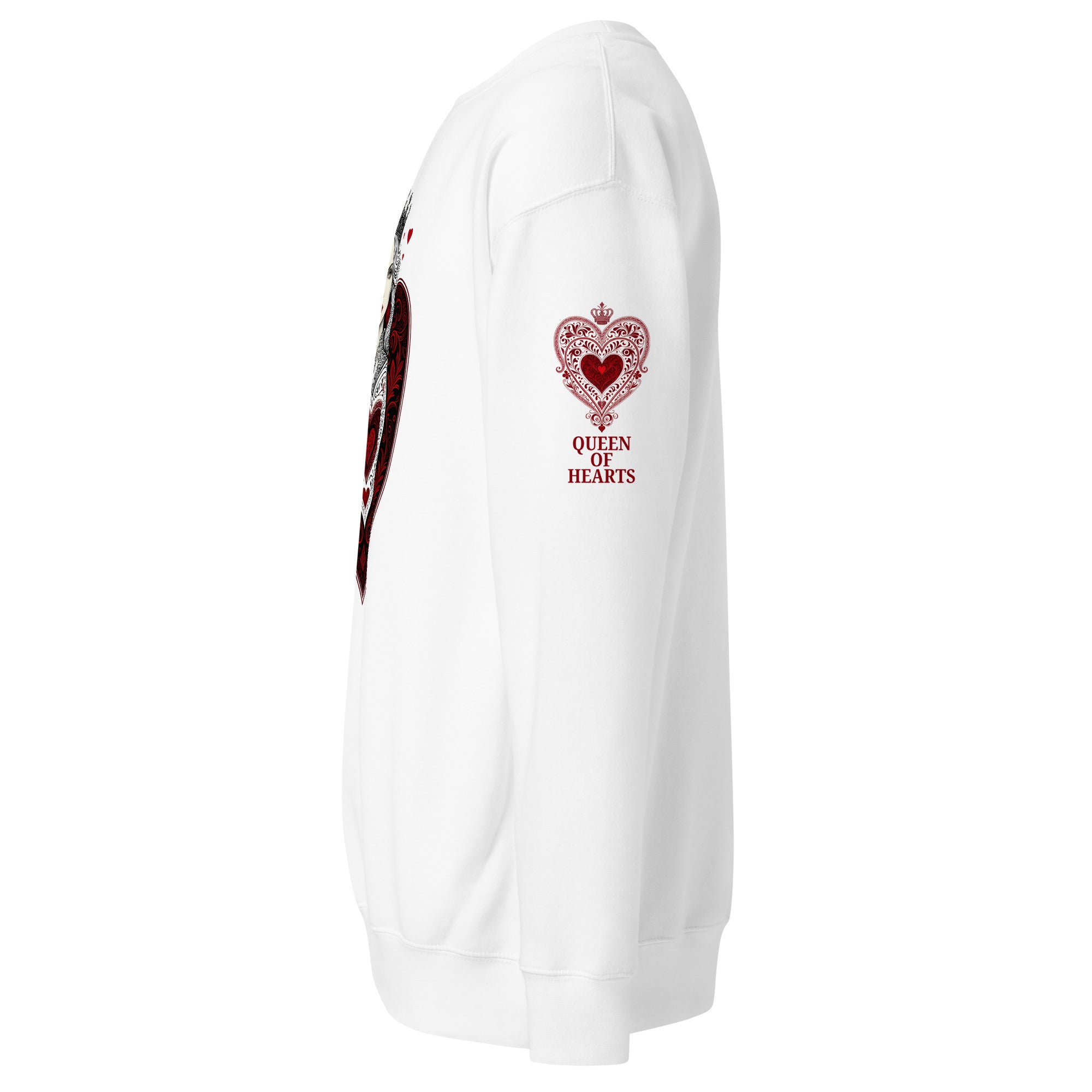 Unisex Premium Sweatshirt - Queen Of Hearts Series v.19