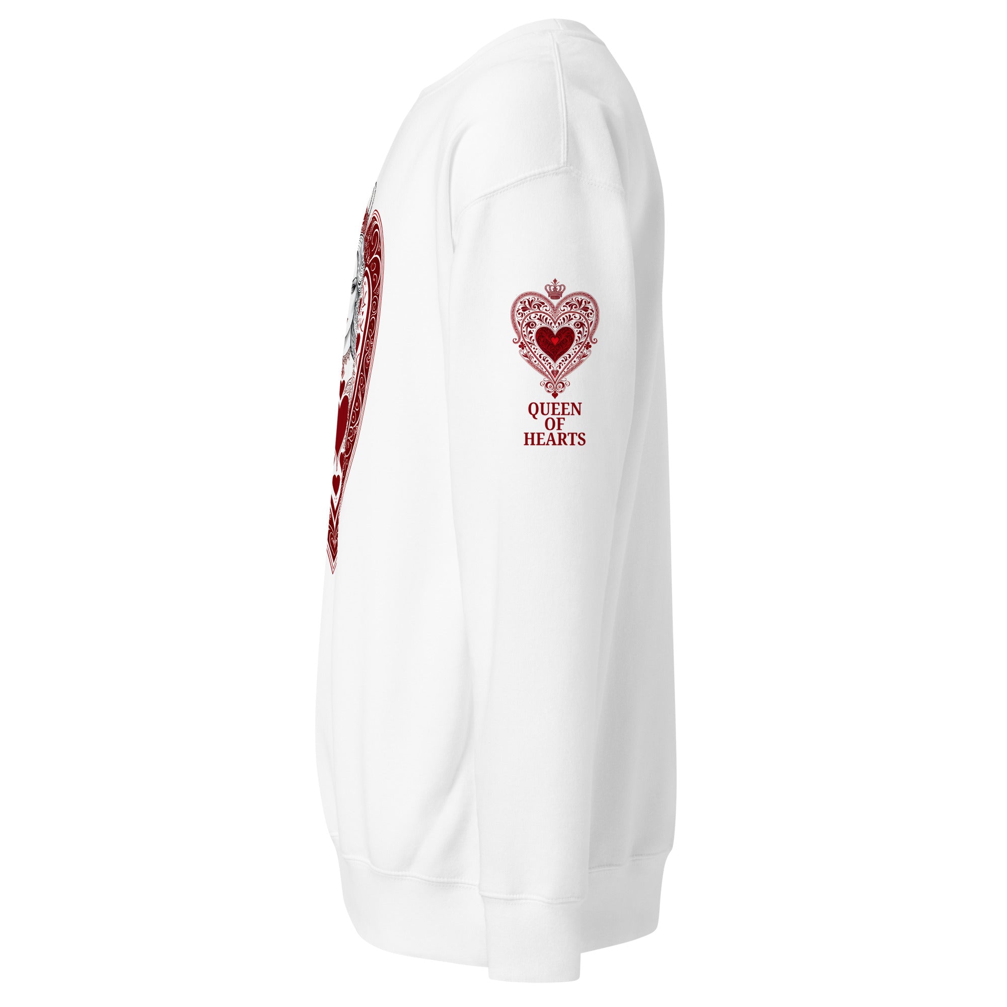 Unisex Premium Sweatshirt - Queen Of Hearts Series v.21