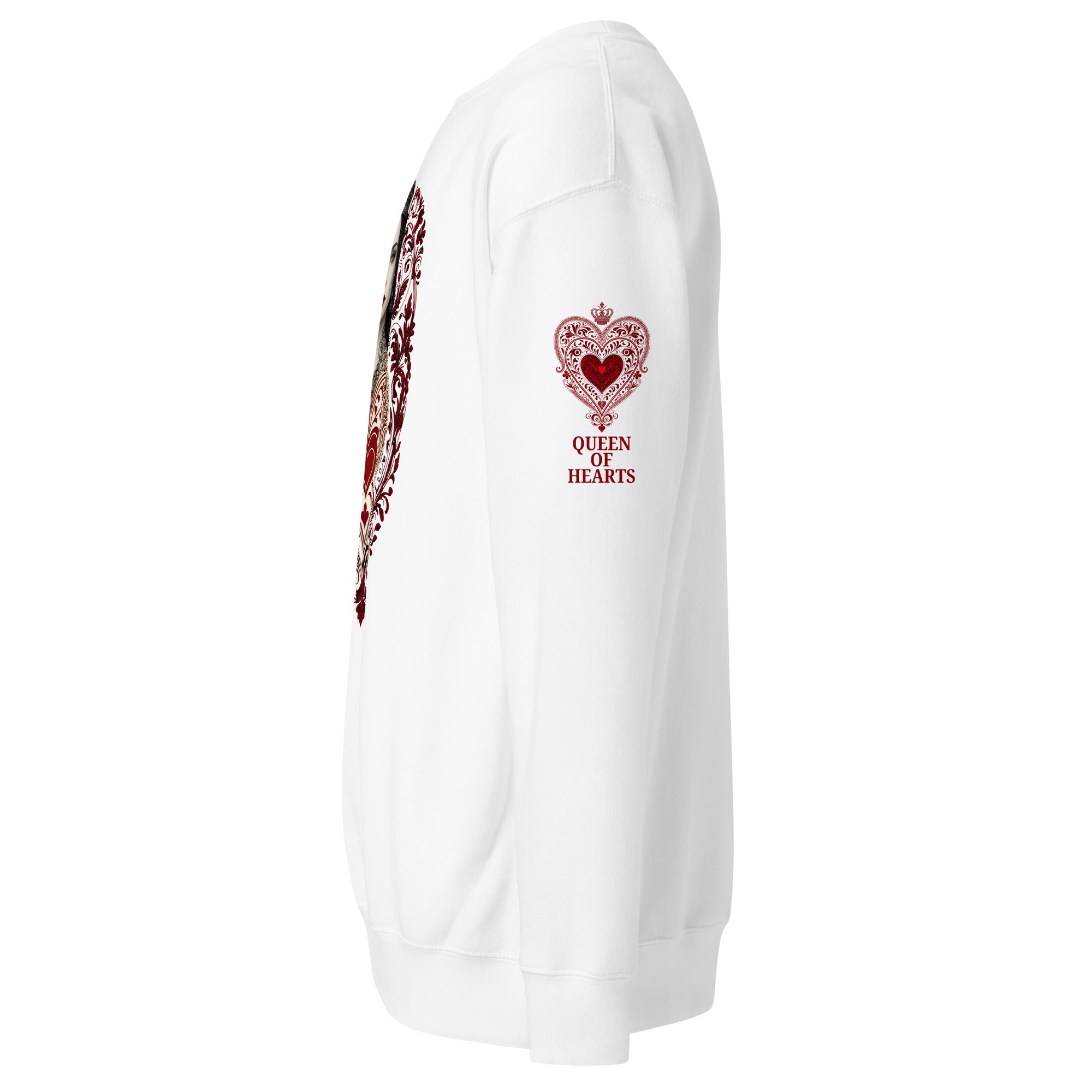 Unisex Premium Sweatshirt - Queen Of Hearts Series v.22