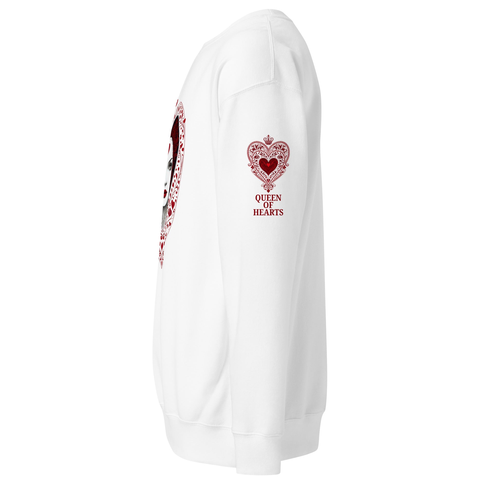 Unisex Premium Sweatshirt - Queen Of Hearts Series v.24