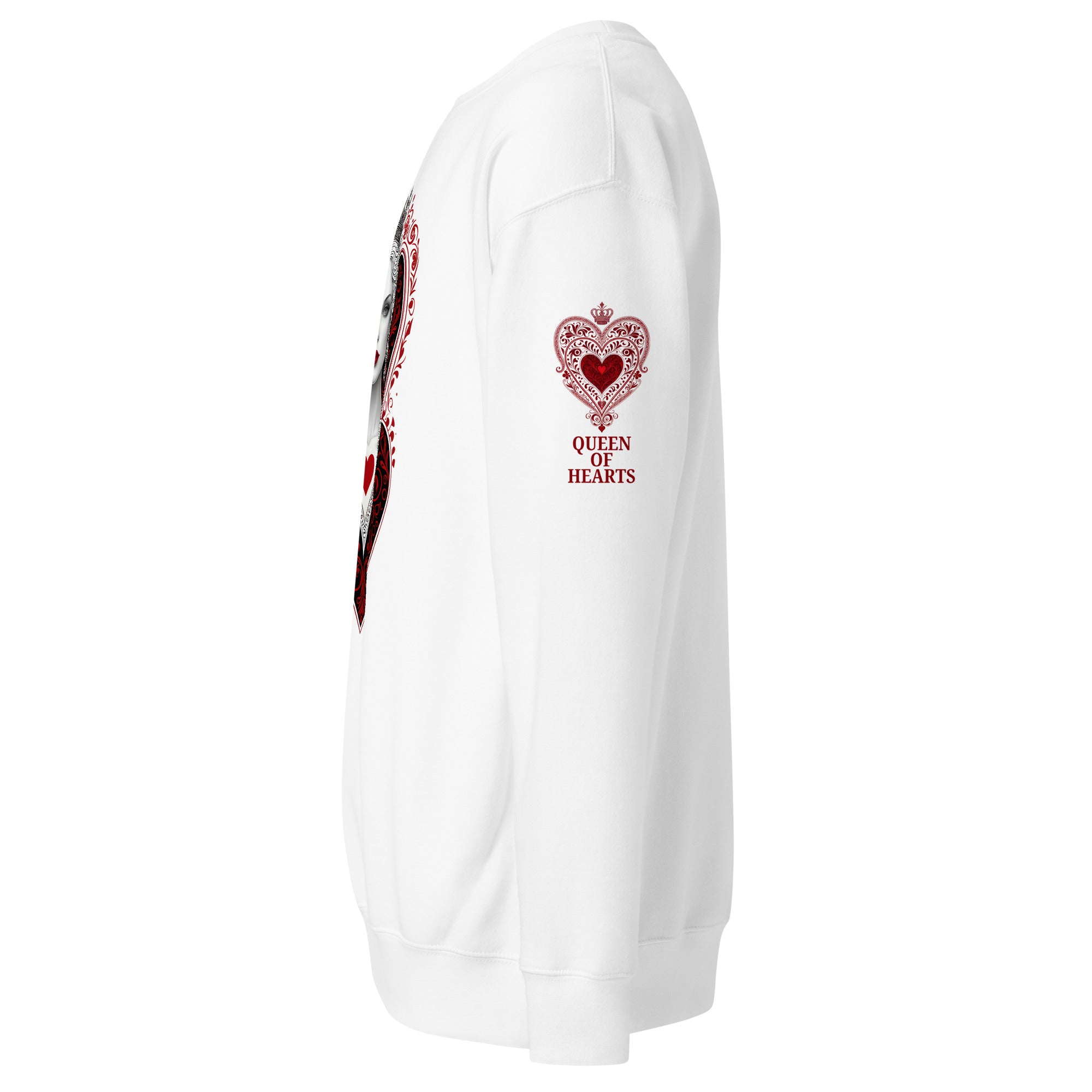 Unisex Premium Sweatshirt - Queen Of Hearts Series v.25