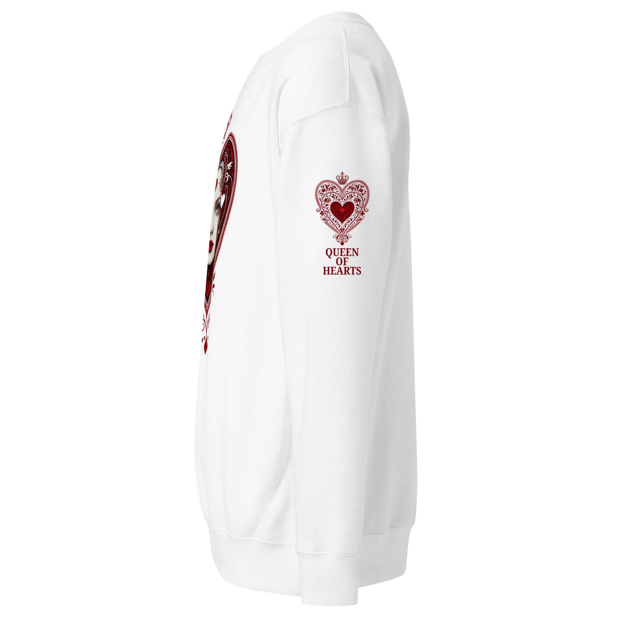 Unisex Premium Sweatshirt - Queen Of Hearts Series v.30