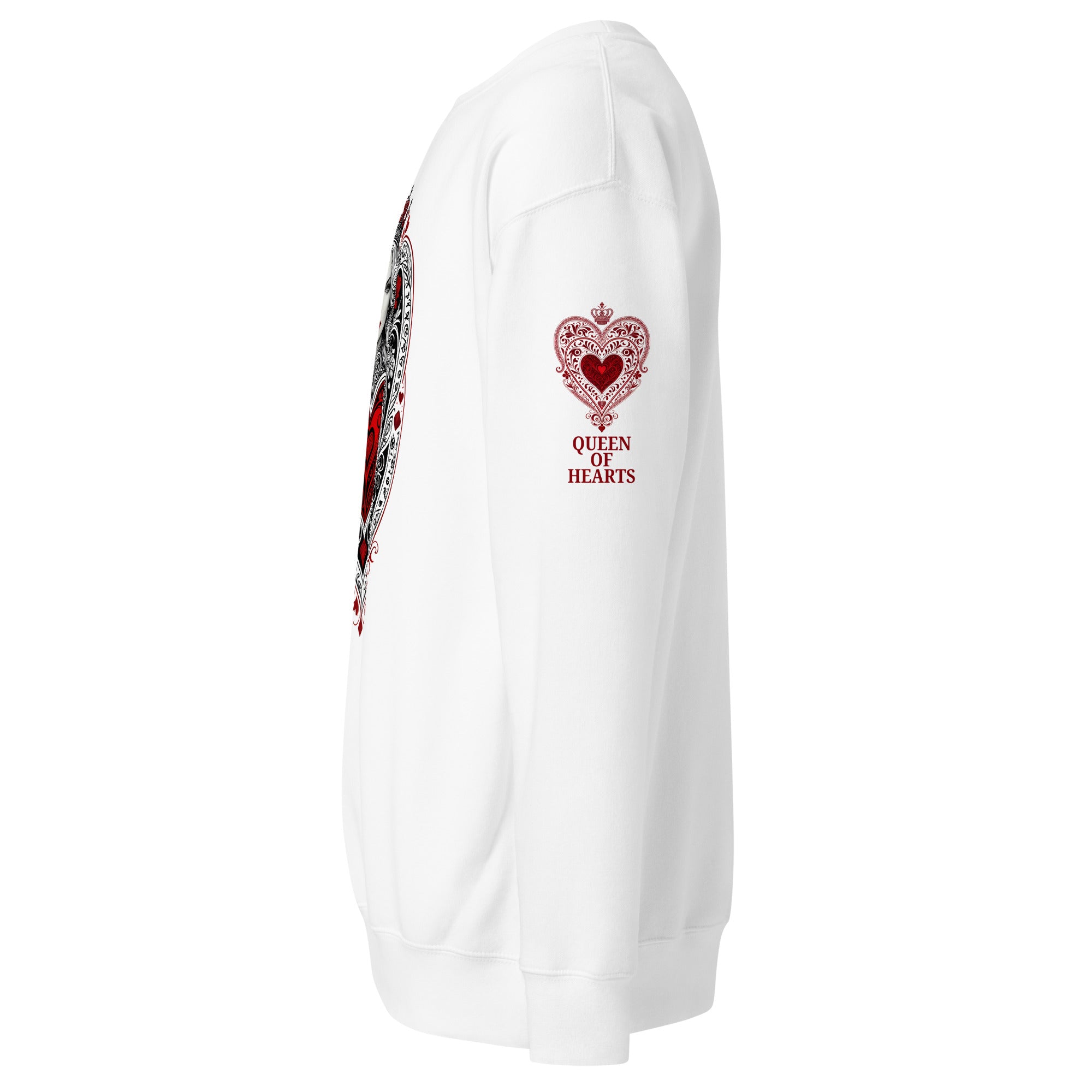 Unisex Premium Sweatshirt - Queen Of Hearts Series v.35
