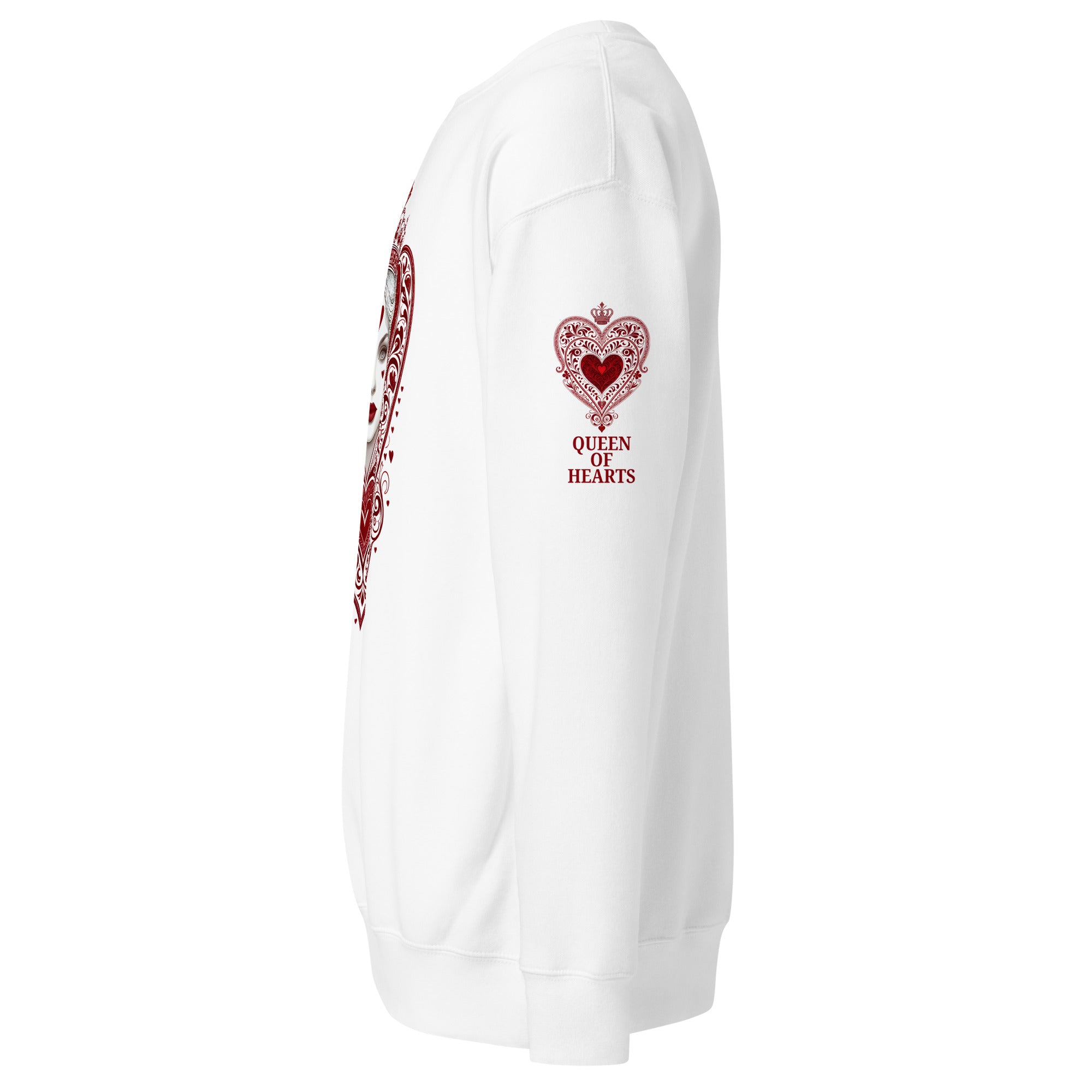 Unisex Premium Sweatshirt - Queen Of Hearts Series v.36