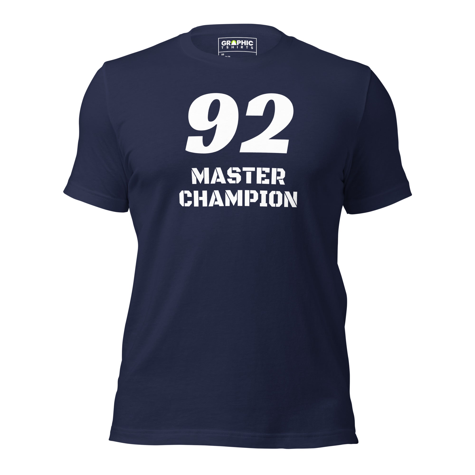 Unisex Crew Neck T-Shirt - 92 Master Champion