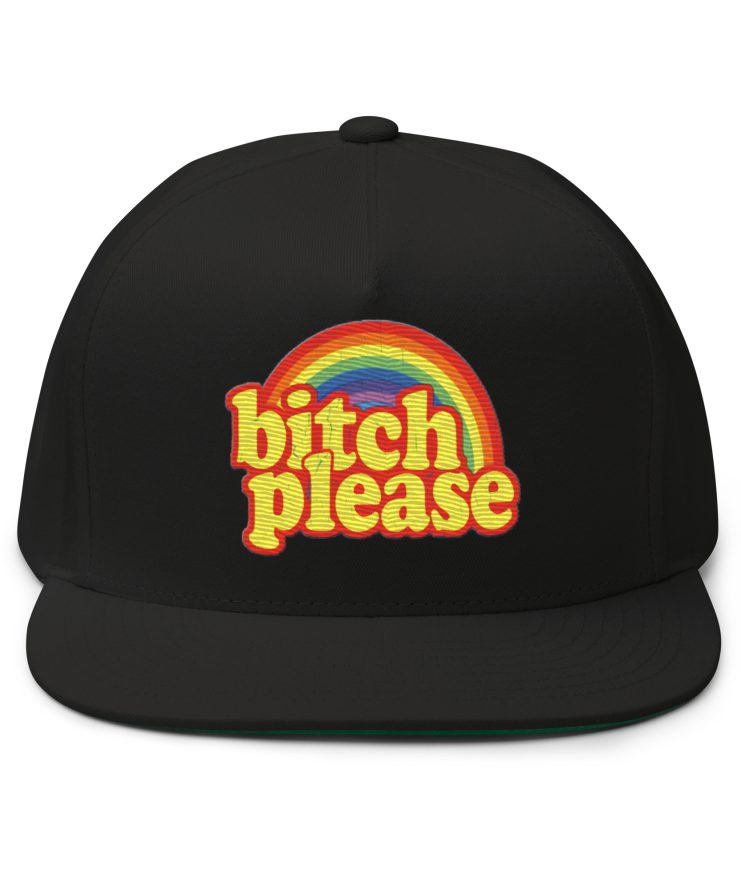 Flat Bill Cap - Be Happy