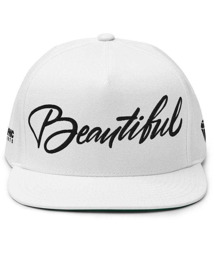 Flat Bill Cap - Beautiful
