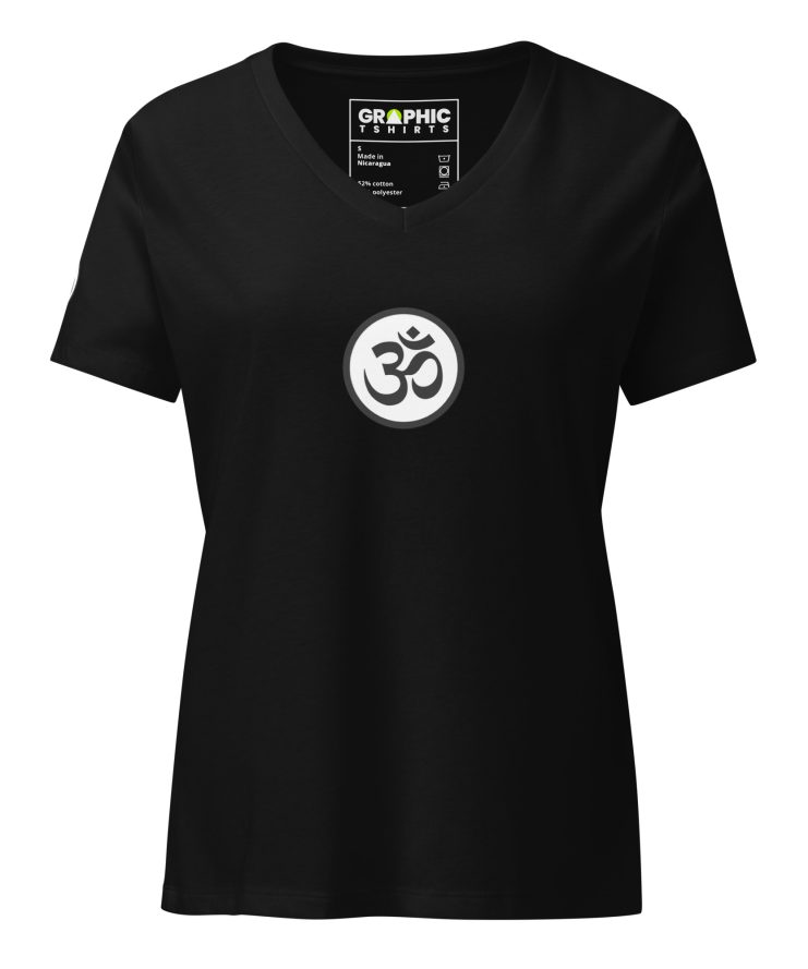 Women’s Relaxed V-Neck T-Shirt - Namaste
