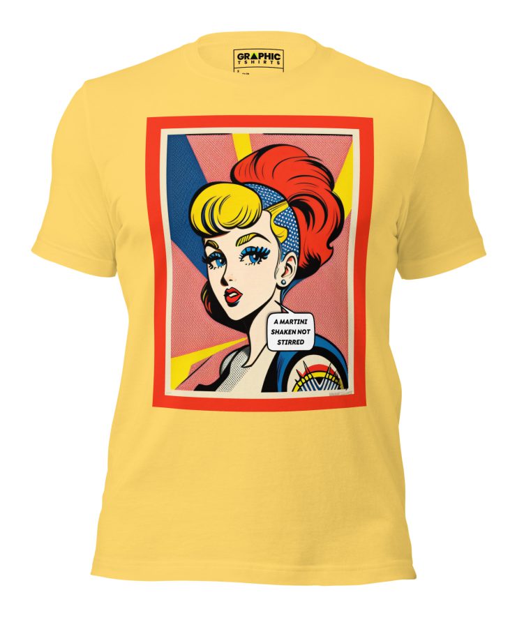 Unisex Crew Neck T-Shirt - Vintage American Comic Series v.42