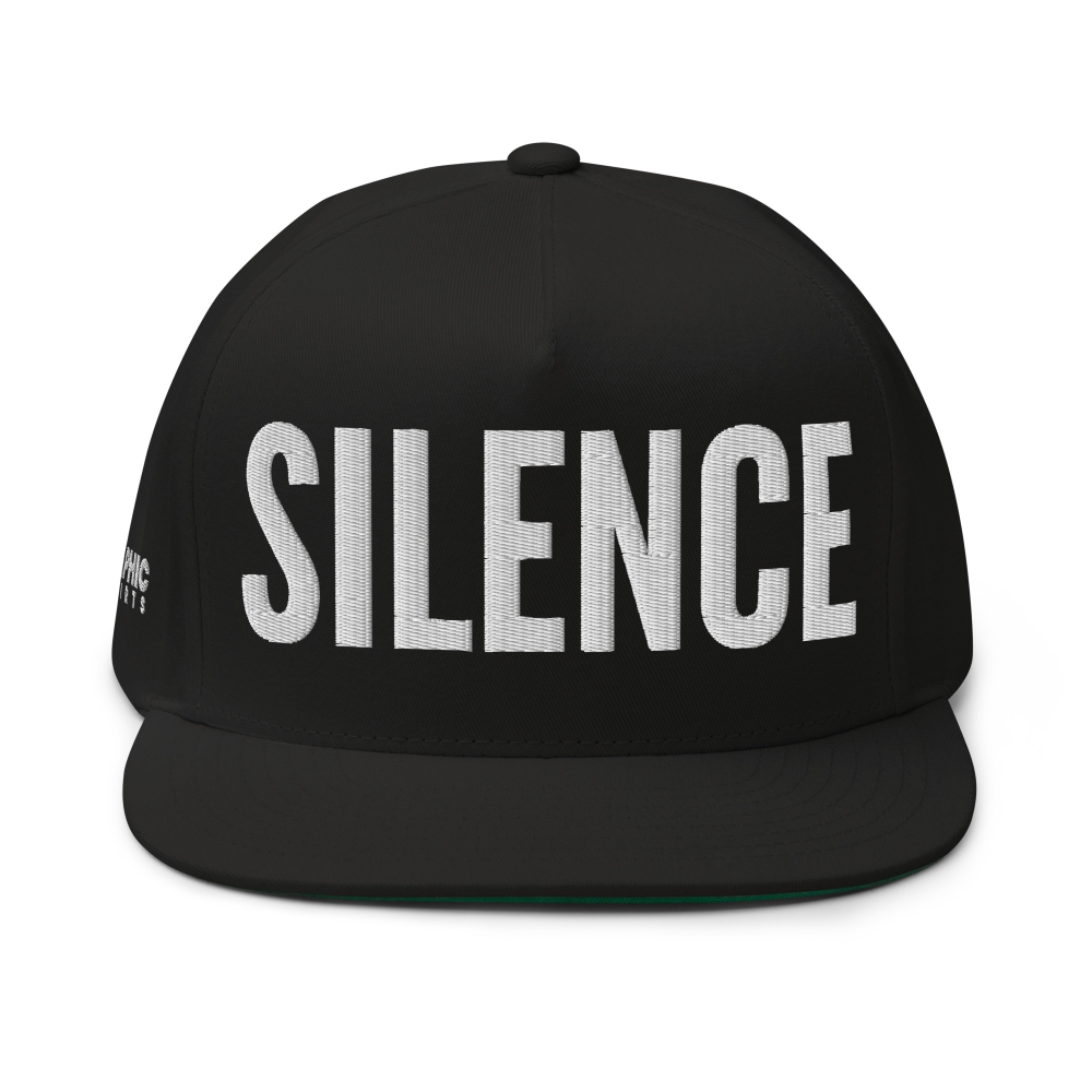 Flat Bill Cap - SILENCE