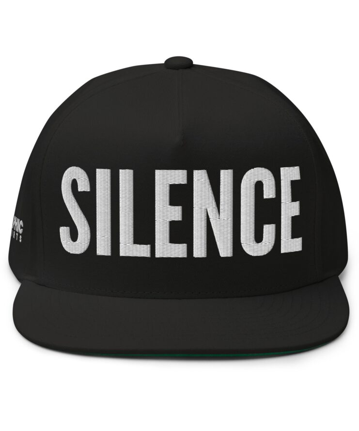 Flat Bill Cap - SILENCE