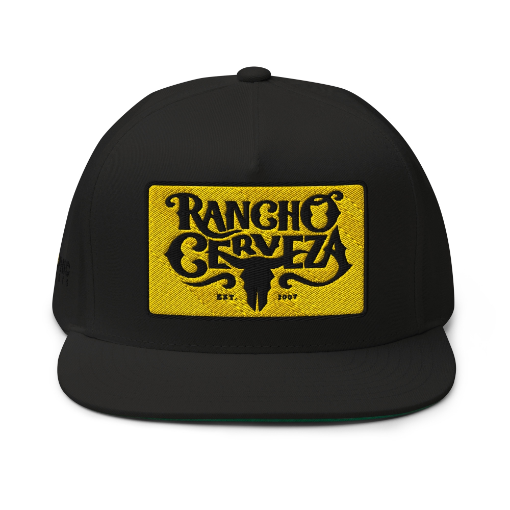 Flat Bill Cap - Rancho Cerveza