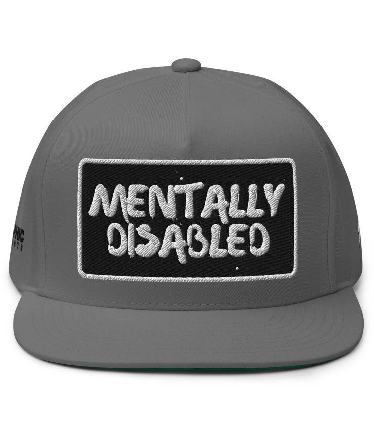 Flat Bill Cap - Mentally Disabled