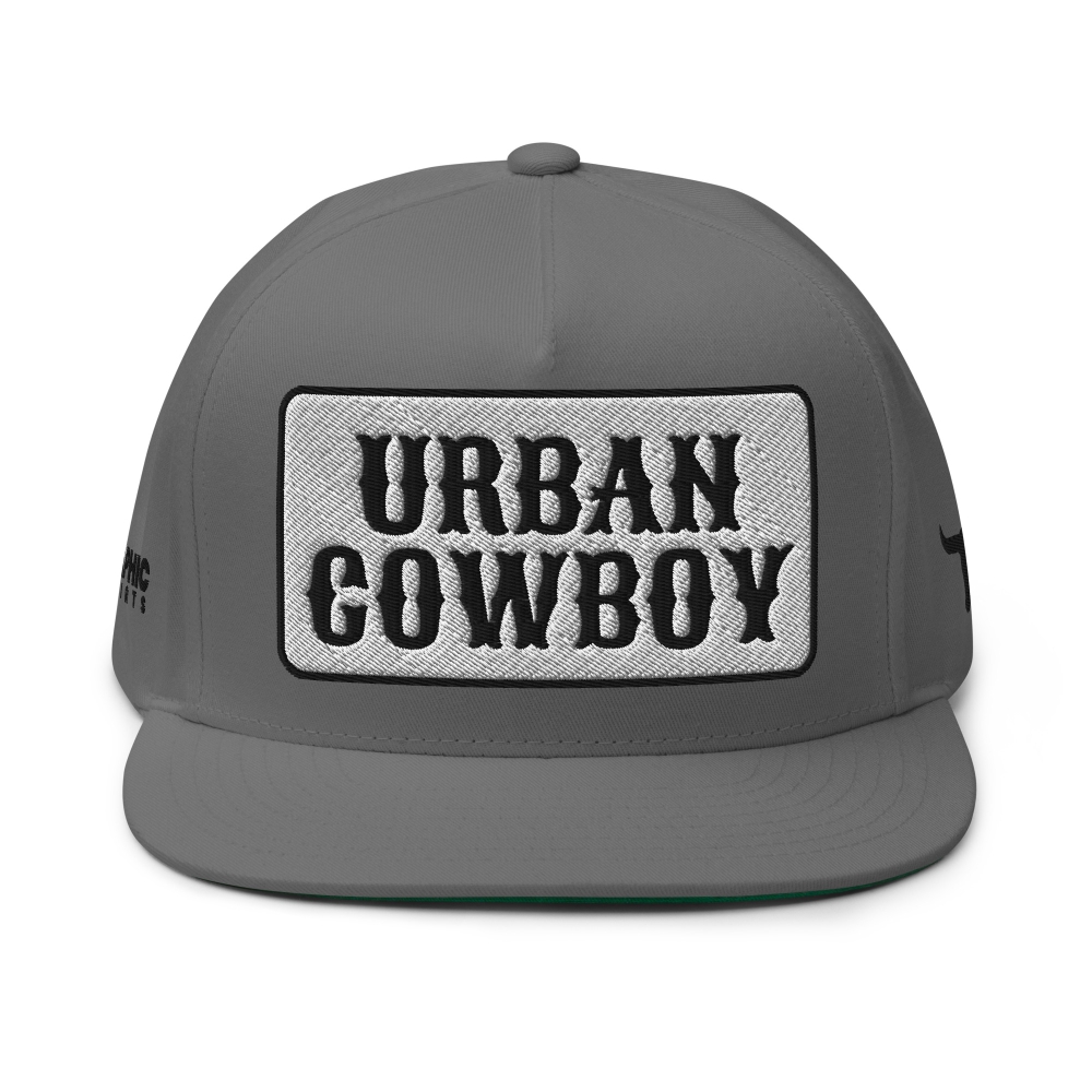 Flat Bill Cap - Urban Cowboy