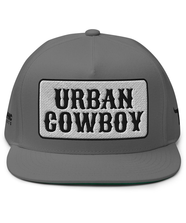 Flat Bill Cap - Urban Cowboy | Hat | Buy Online | GRAPHIC T-SHIRTS