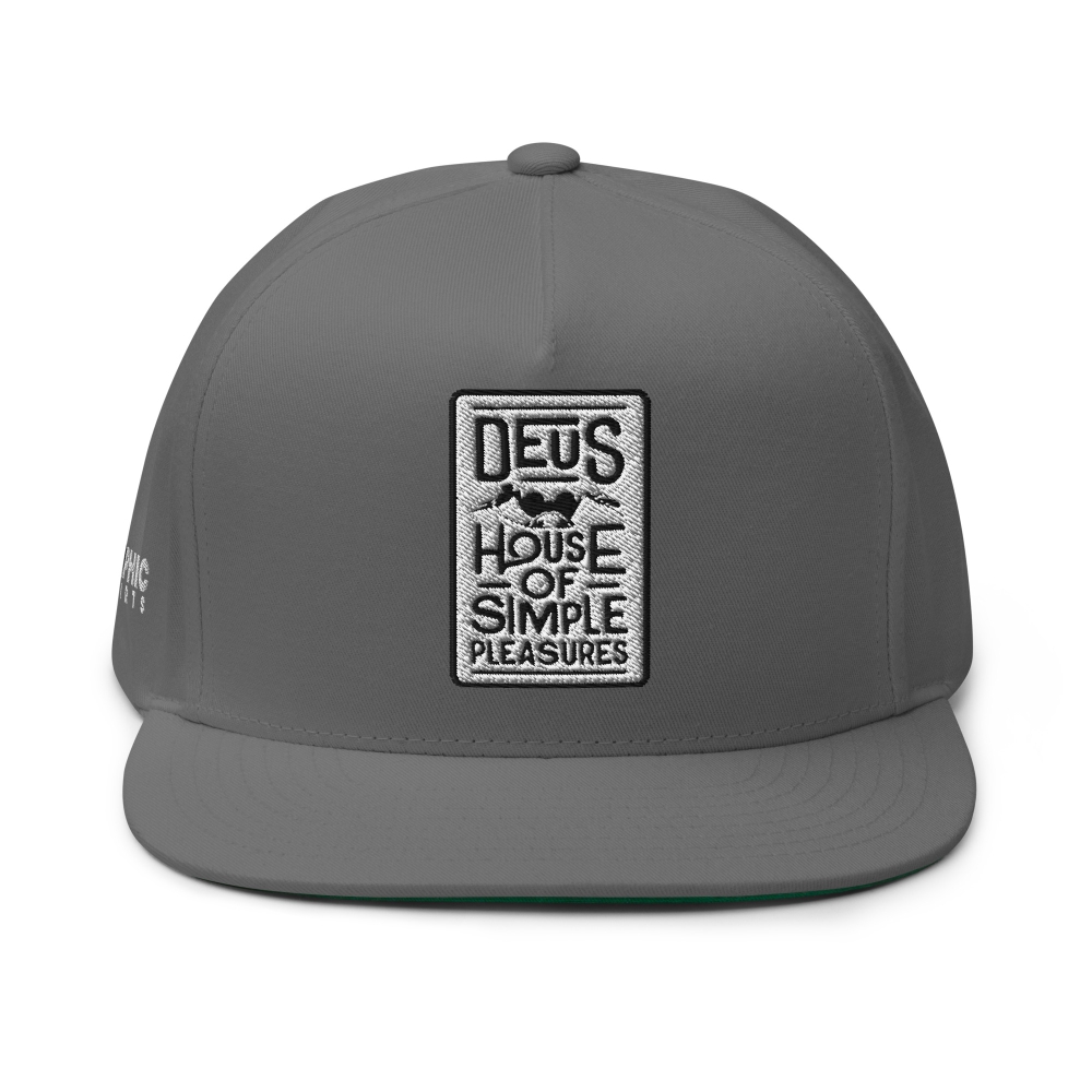 Flat Bill Cap - Deus House Of Simple Pleasures