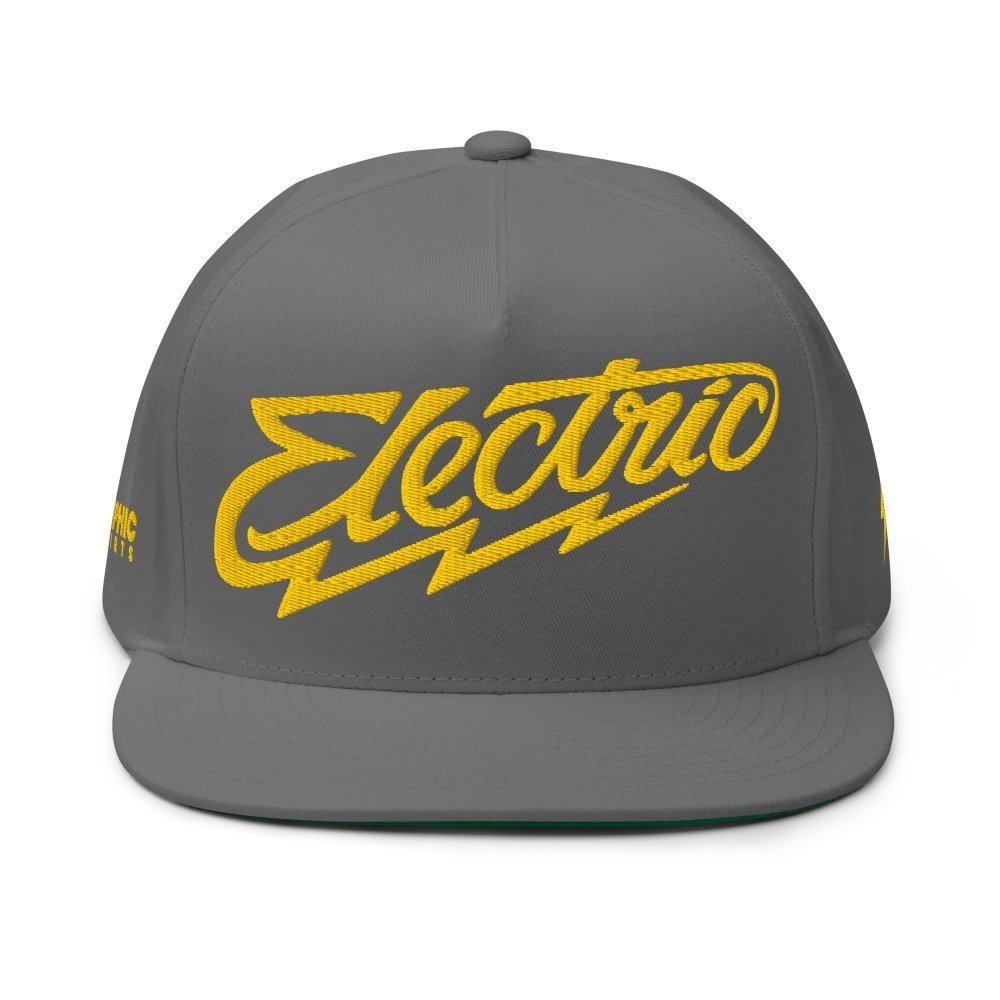 Flat Bill Cap - Electric