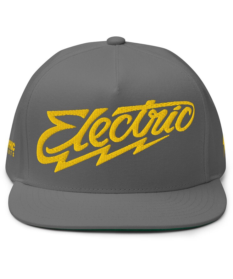 Flat Bill Cap - Electric | Hat | Buy Online | GRAPHIC T-SHIRTS