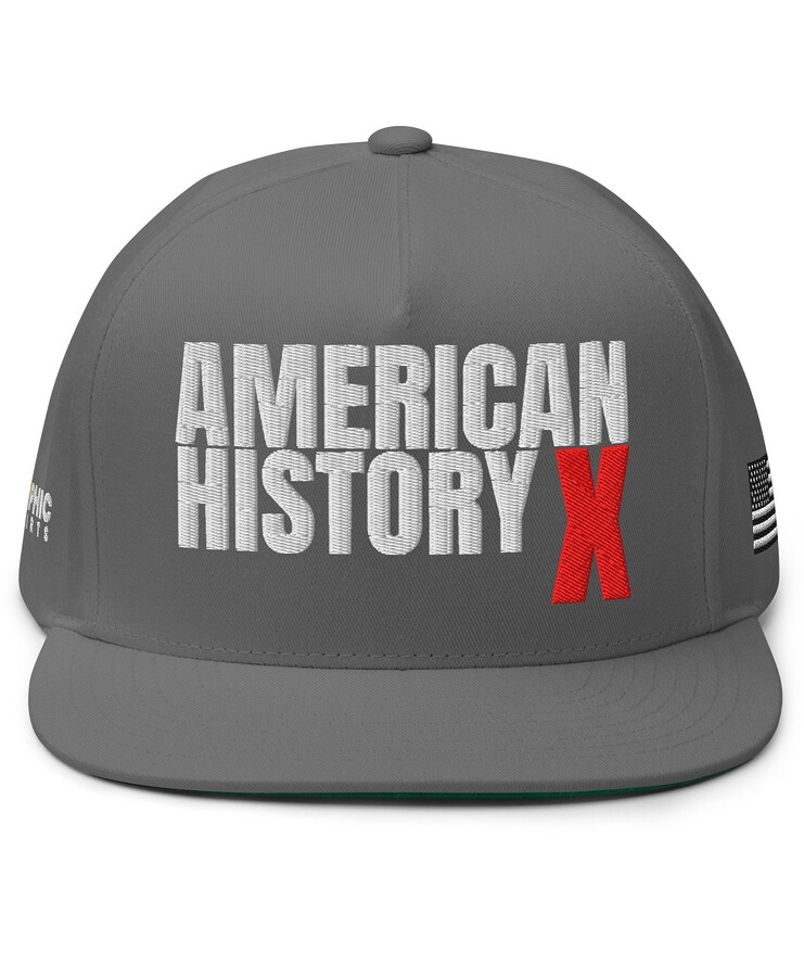Flat Bill Cap - AMERICAN HISTORY X | Hat | Buy Online | GRAPHIC T-SHIRTS
