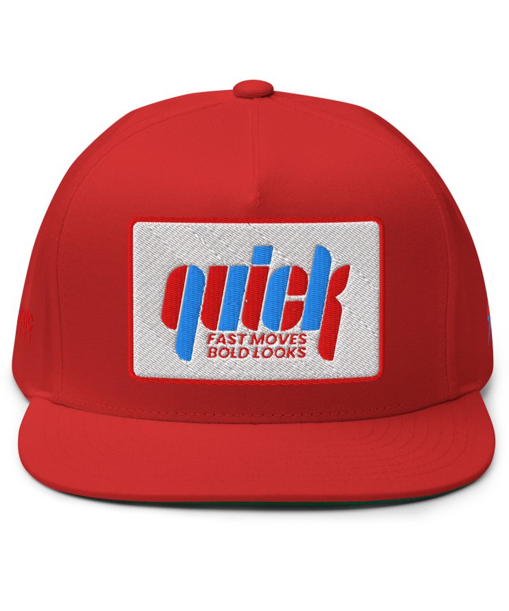 Flat Bill Cap - QUICK