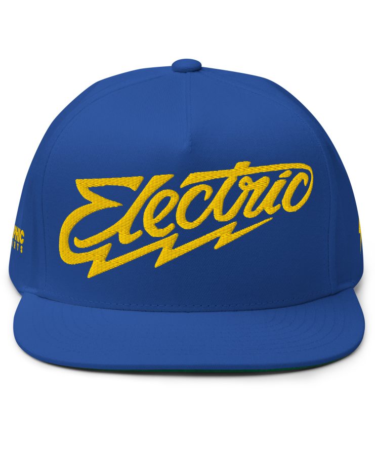 Flat Bill Cap - Electric