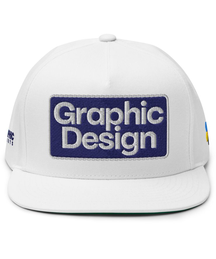 Flat Bill Cap - Graphic Design