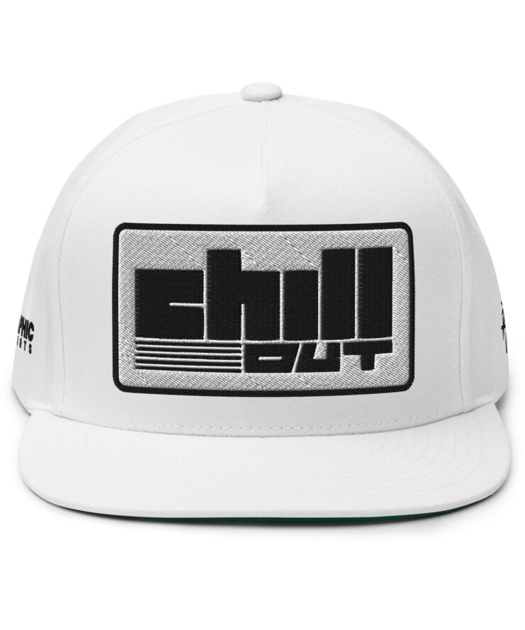 Flat Bill Cap - CHILL OUT