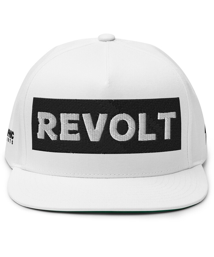 Flat Bill Cap - REVOLT | Hat | Buy Online | GRAPHIC T-SHIRTS
