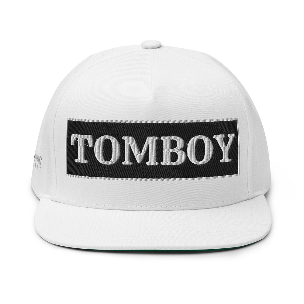 Flat Bill Cap - TOMBOY — GRAPHIC T-SHIRTS