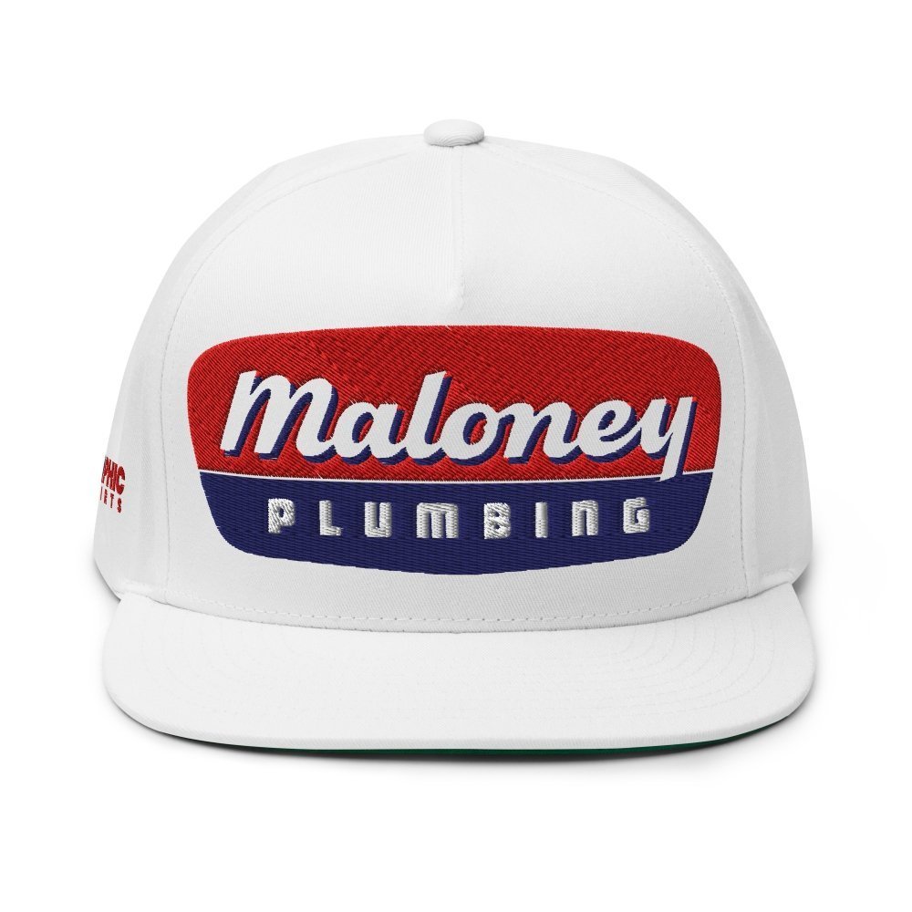 Flat Bill Cap - Maloney Plumbing