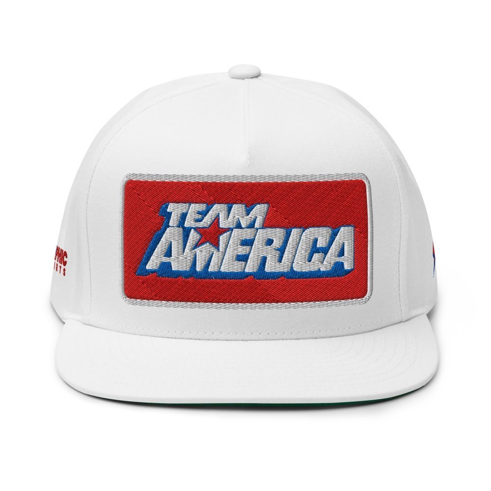 Flat Bill Cap - Team America — GRAPHIC T-SHIRTS