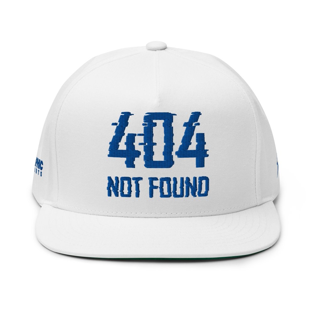 Flat Bill Cap - 404 Not Found