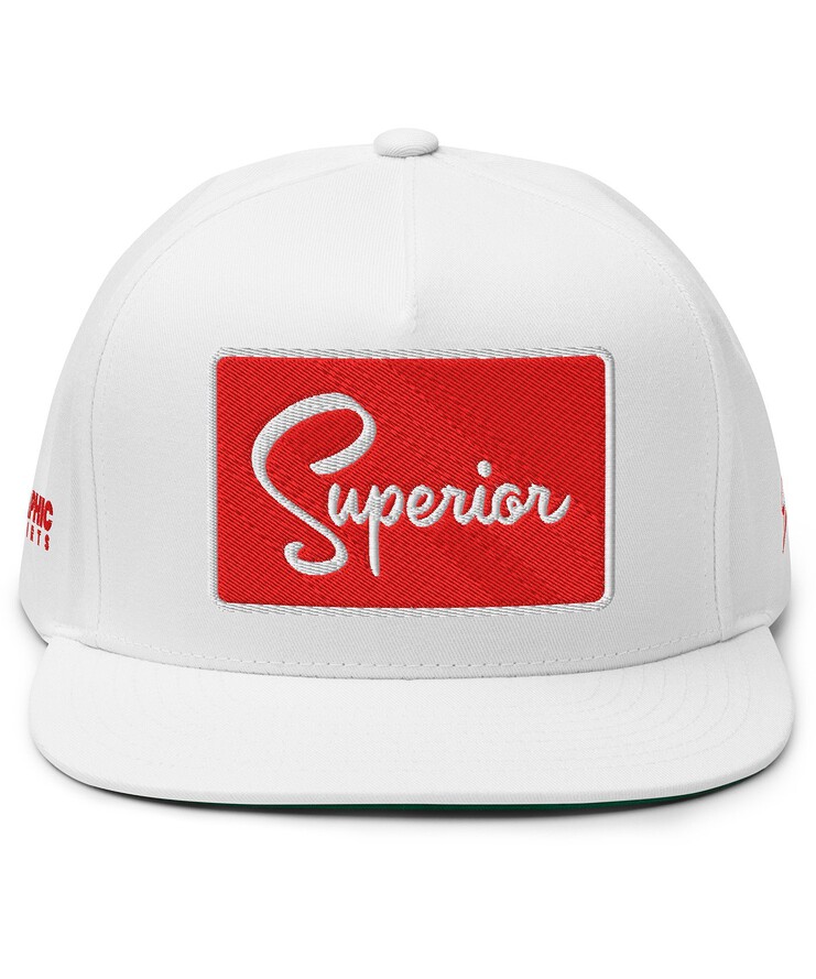 Flat Bill Cap - Superior | Hat | Buy Online | GRAPHIC T-SHIRTS