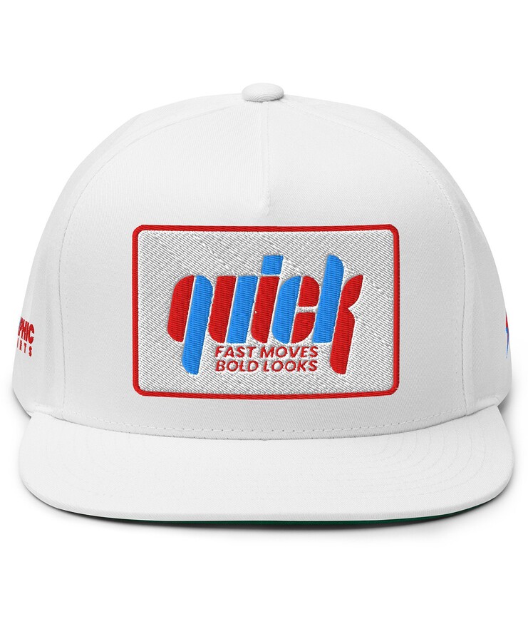 Flat Bill Cap - QUICK | Hat | Buy Online | GRAPHIC T-SHIRTS