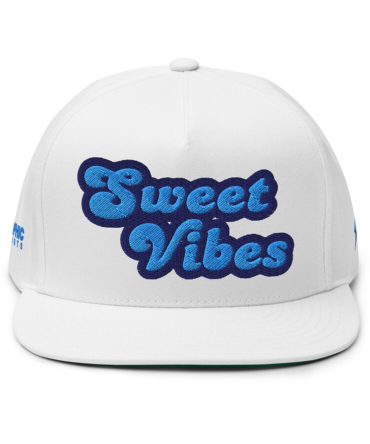 Flat Bill Cap - Sweet Vibes | Hat | Buy Online | GRAPHIC T-SHIRTS
