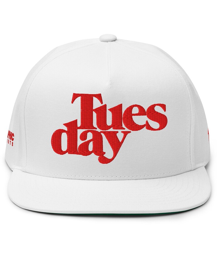 Flat Bill Cap - Tuesday | Hat | Buy Online | GRAPHIC T-SHIRTS