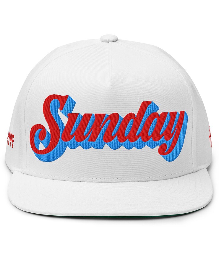 Flat Bill Cap - Sunday | Hat | Buy Online | GRAPHIC T-SHIRTS