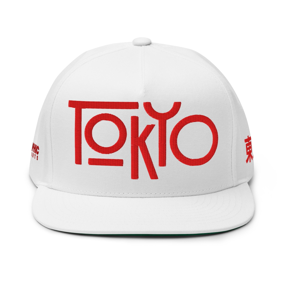 Flat Bill Cap - Tokyo