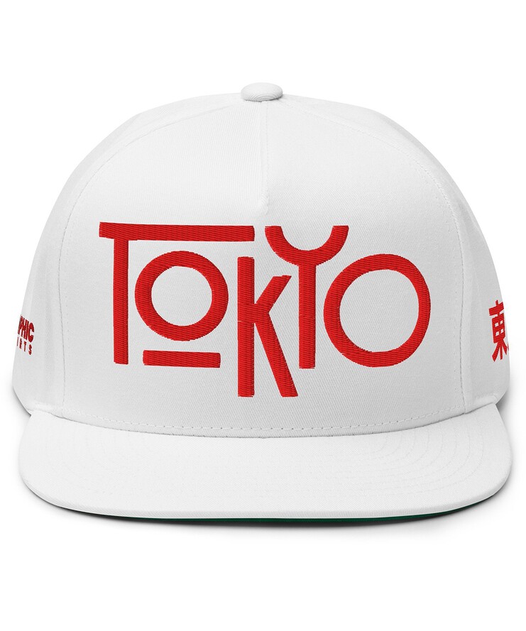 Flat Bill Cap - Tokyo | Hat | Buy Online | GRAPHIC T-SHIRTS