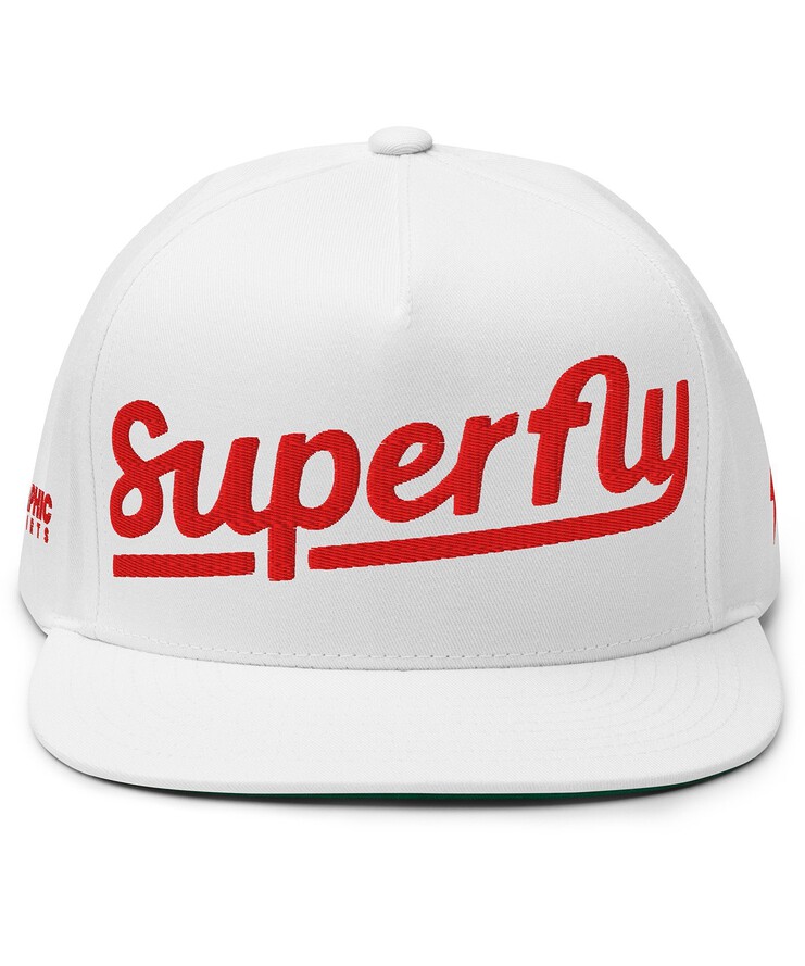 Flat Bill Cap - Superfly | Hat | Buy Online | GRAPHIC T-SHIRTS