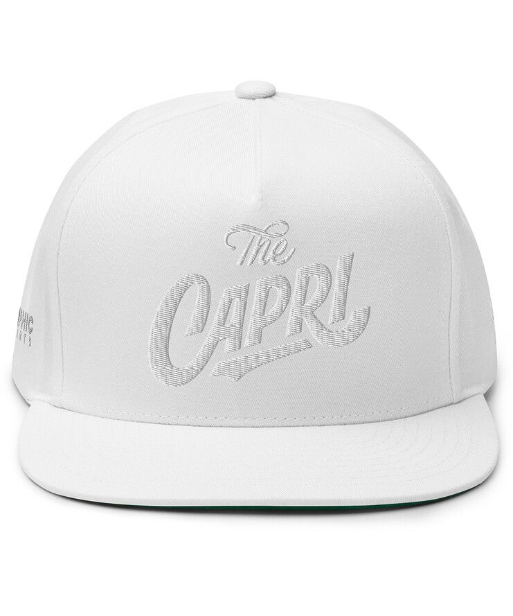 Flat Bill Cap - The Capri | Hat | Buy Online | GRAPHIC T-SHIRTS